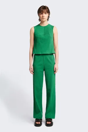Aeon Crinkle Top Green