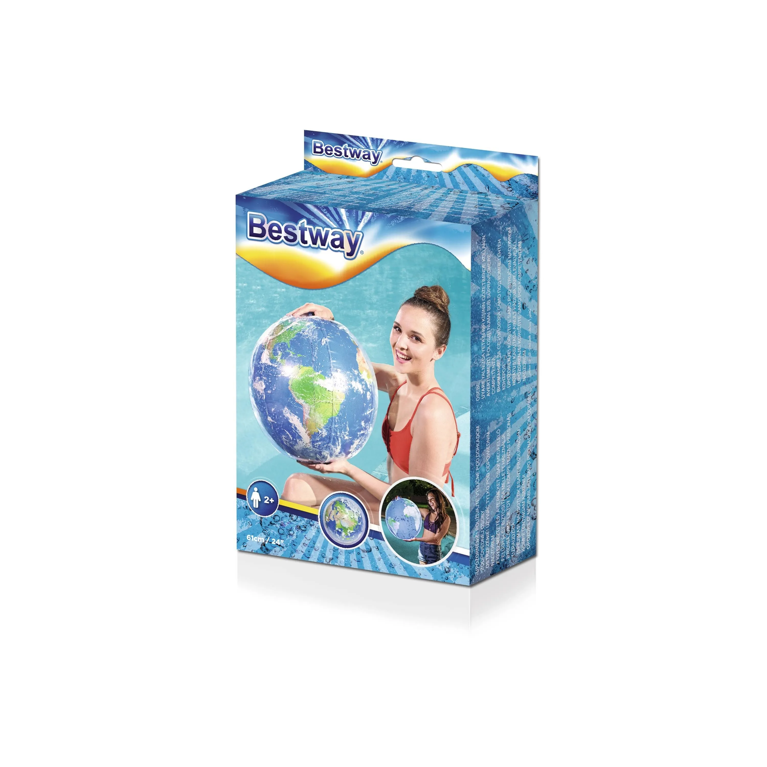 Bestway Glowball Earth Explorer 61Cm