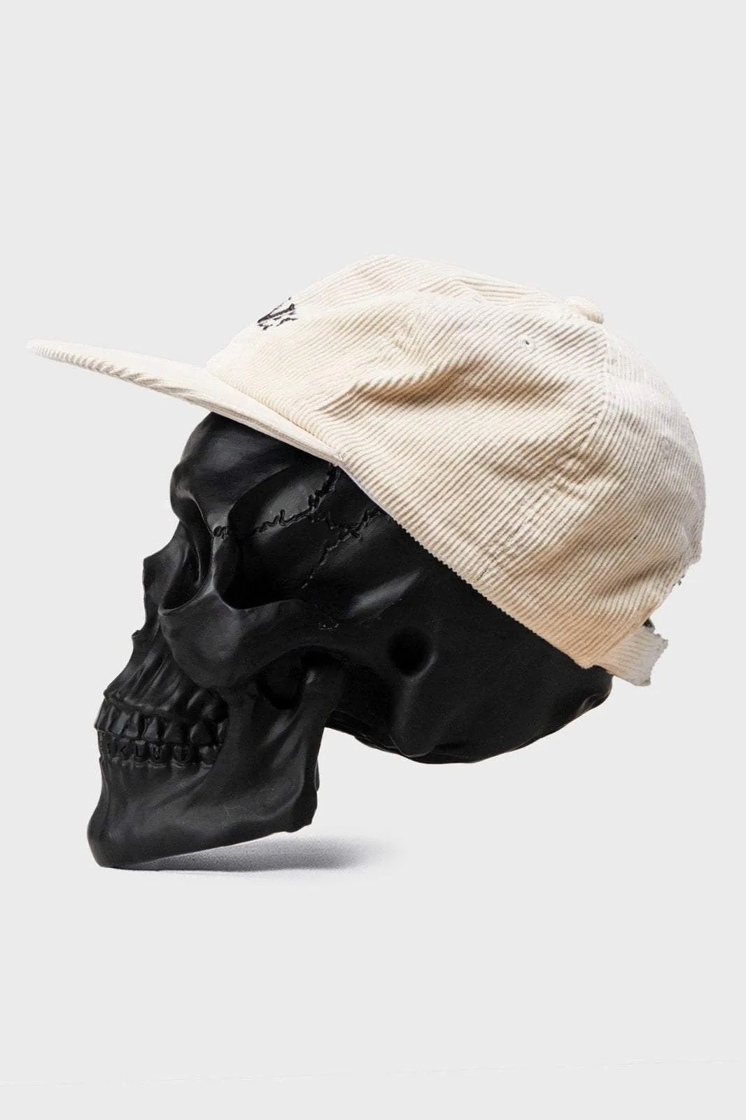 BILLY BONES CLUB CORD CAP - CREAM
