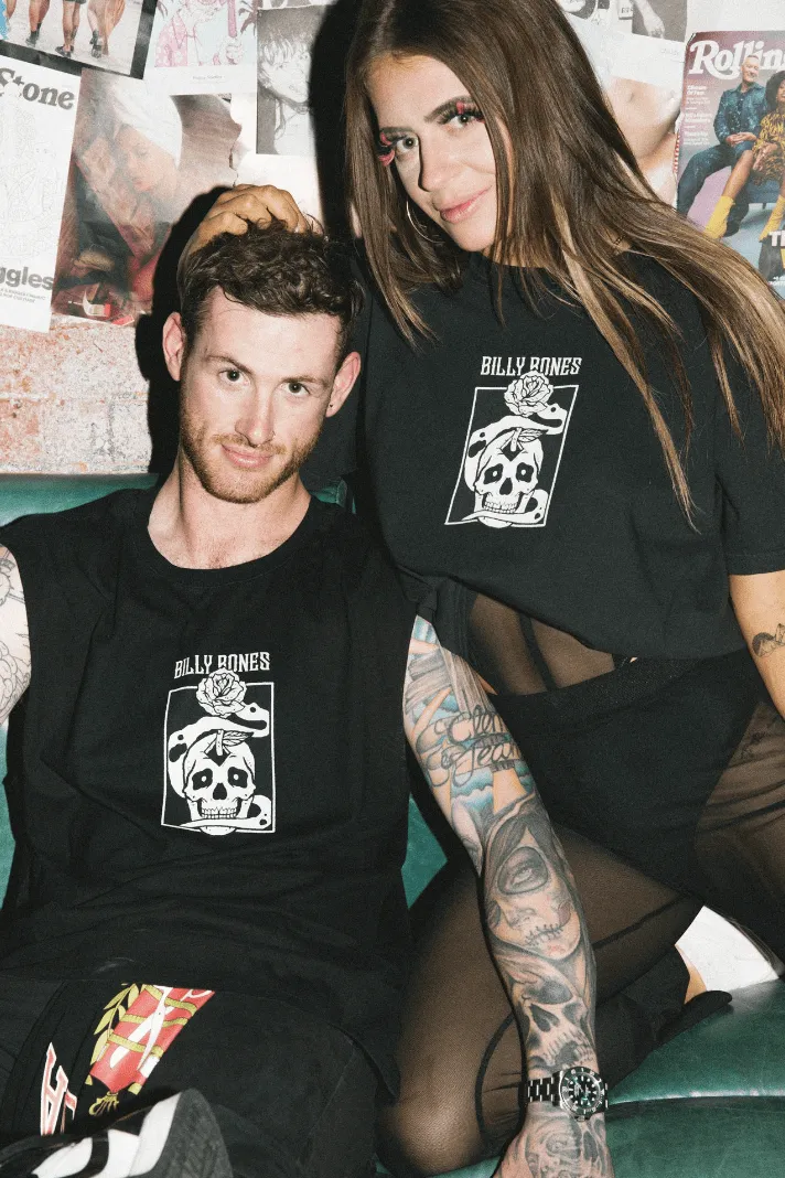 BILLY BONES GOOD FORTUNE TANK - BLACK
