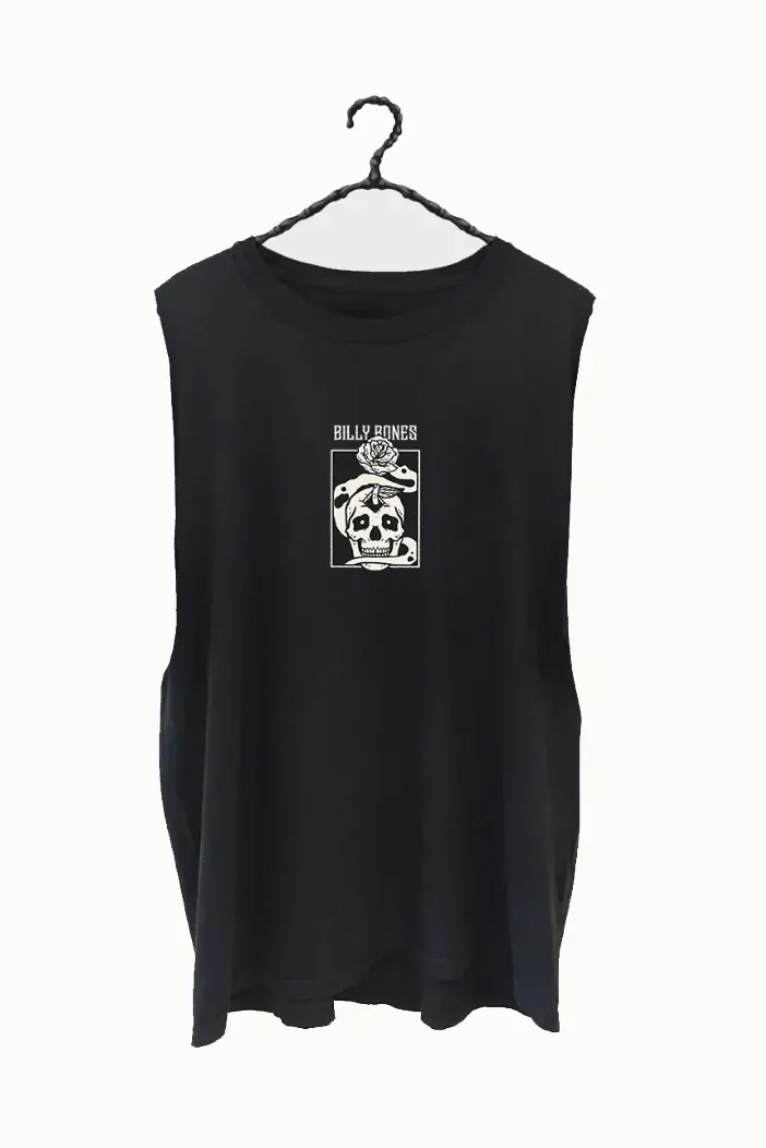 BILLY BONES GOOD FORTUNE TANK - BLACK