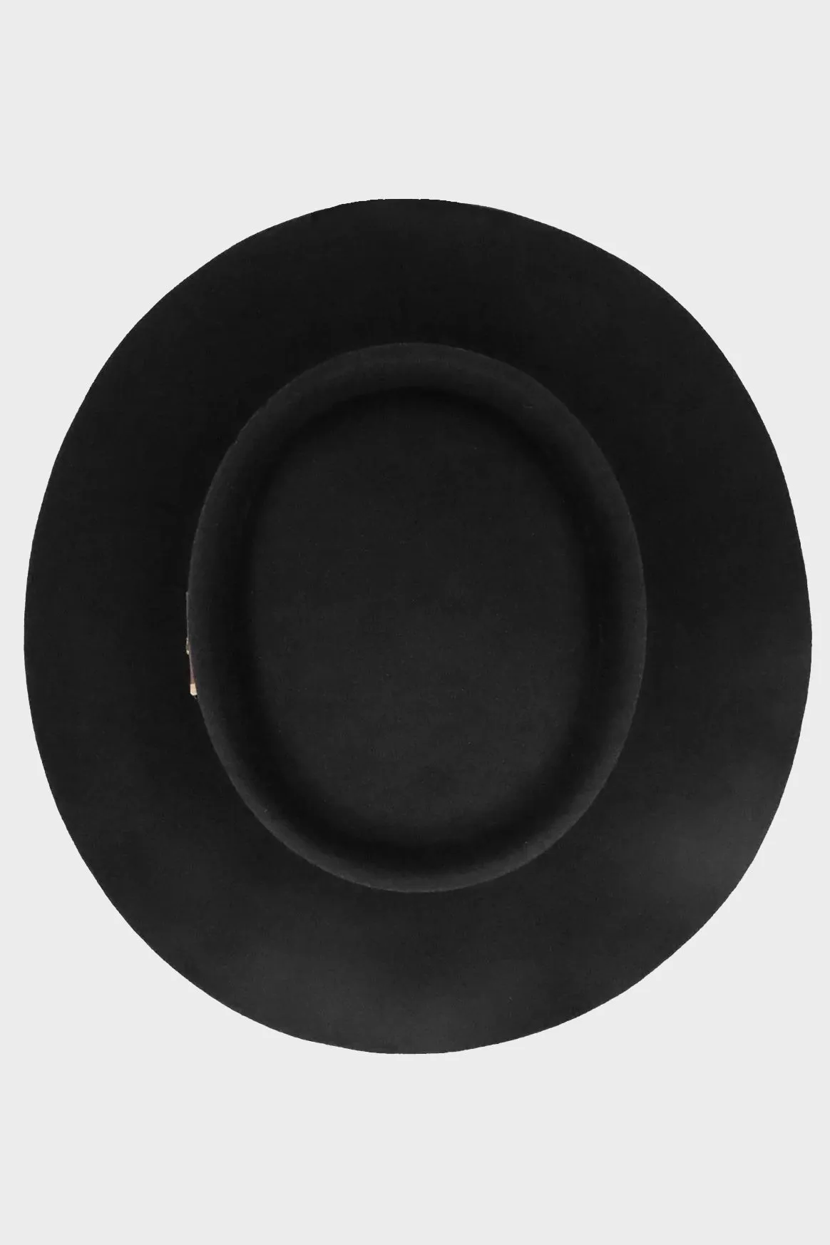 BILLY BONES OUTLAW FEDORA - BLACK