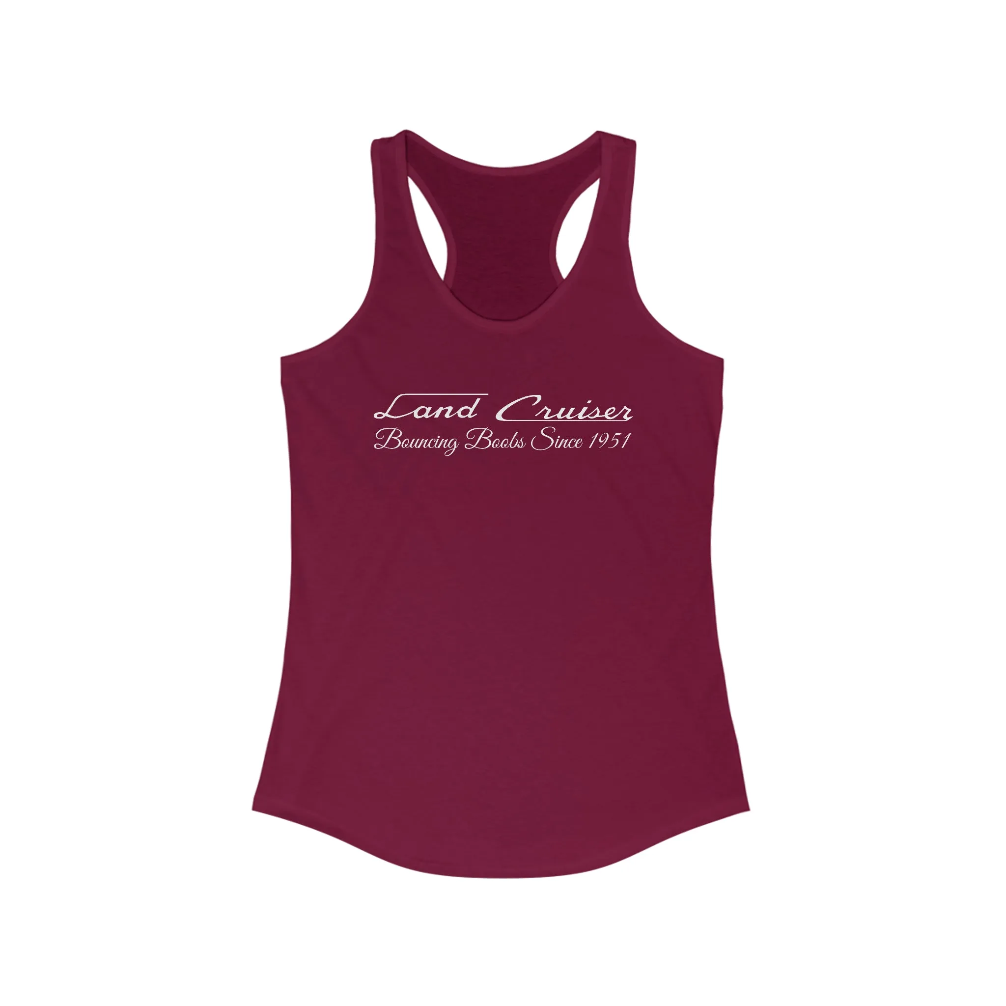 Boobs Bouncing Land Cruiser Womens Tank Top - Reefmonkey
