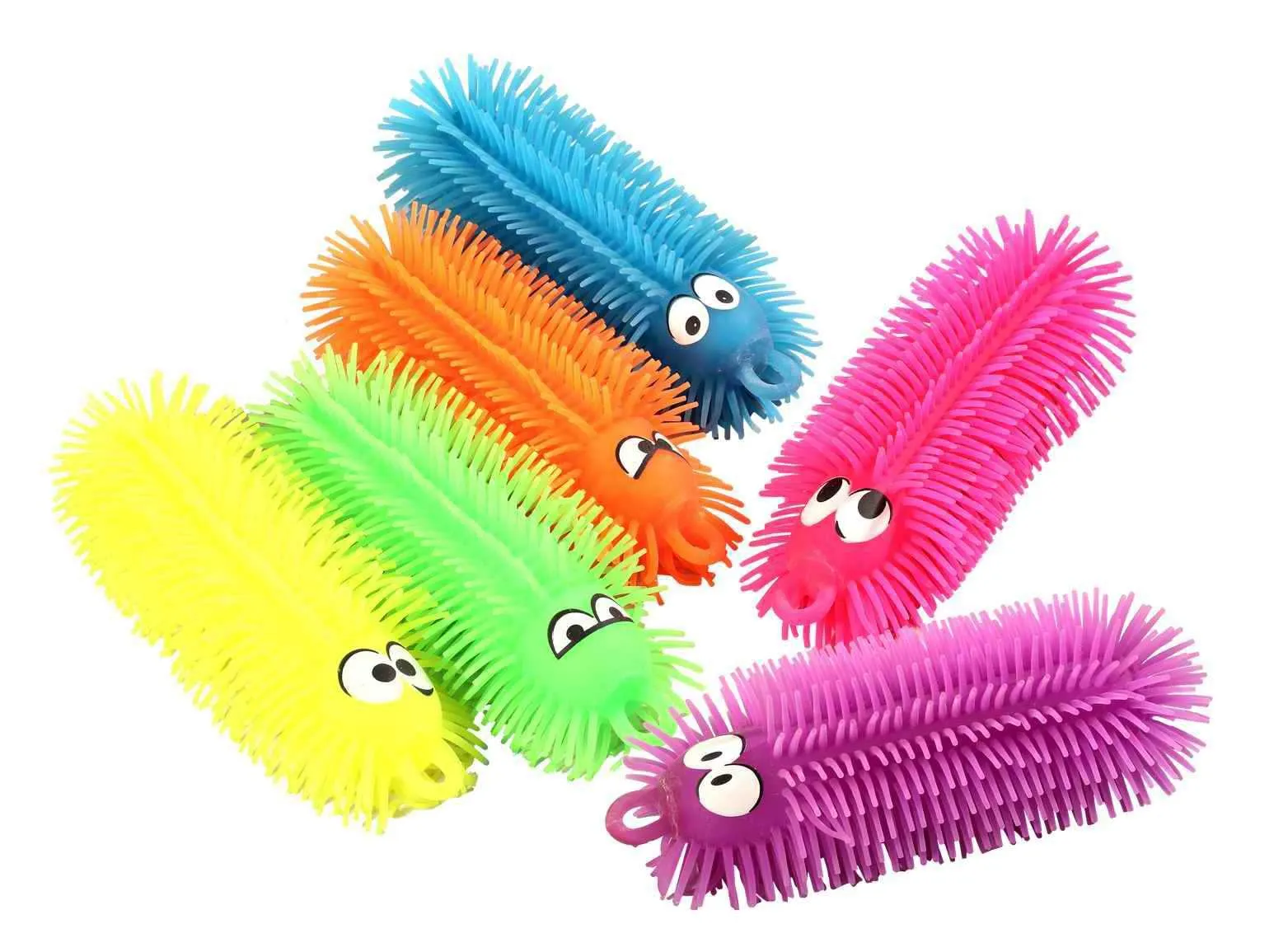 Creative Glow 50cm Colorful Caterpillar Flash Decompression Vent Ball Children's Toys