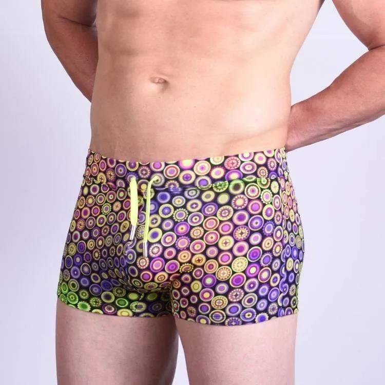 Disco Balls Trunks Swimsuit