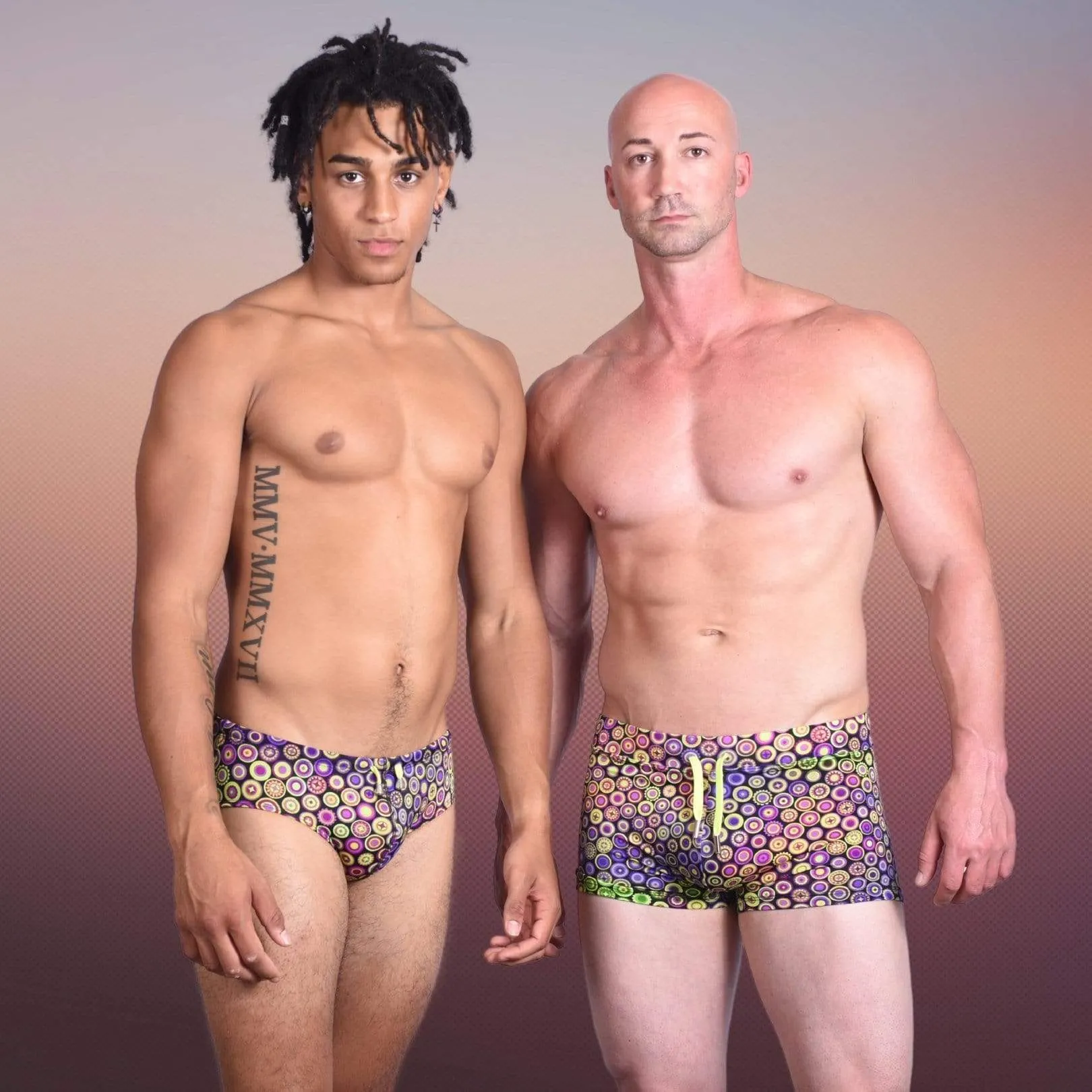 Disco Balls Trunks Swimsuit