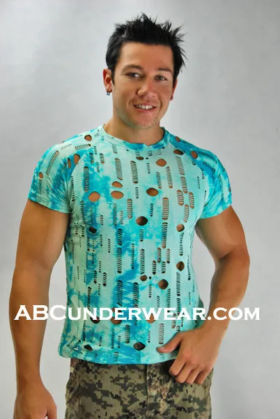 Elee T shirt with holes