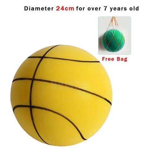 Fast Dropshipping Bouncing Mute Ball Silent Basketball Foam Basketball