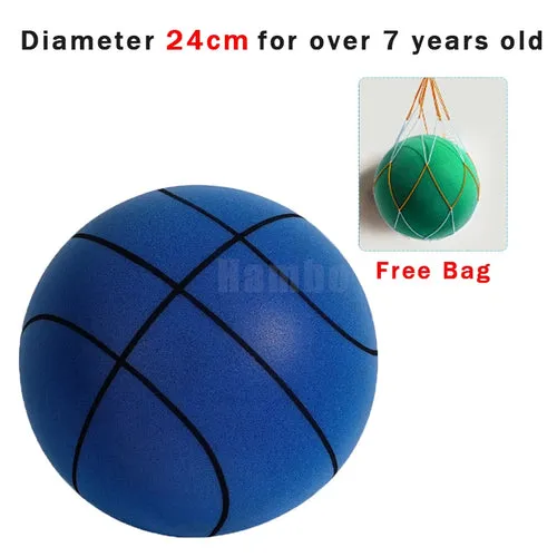 Fast Dropshipping Bouncing Mute Ball Silent Basketball Foam Basketball