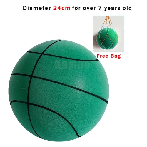 Fast Dropshipping Bouncing Mute Ball Silent Basketball Foam Basketball