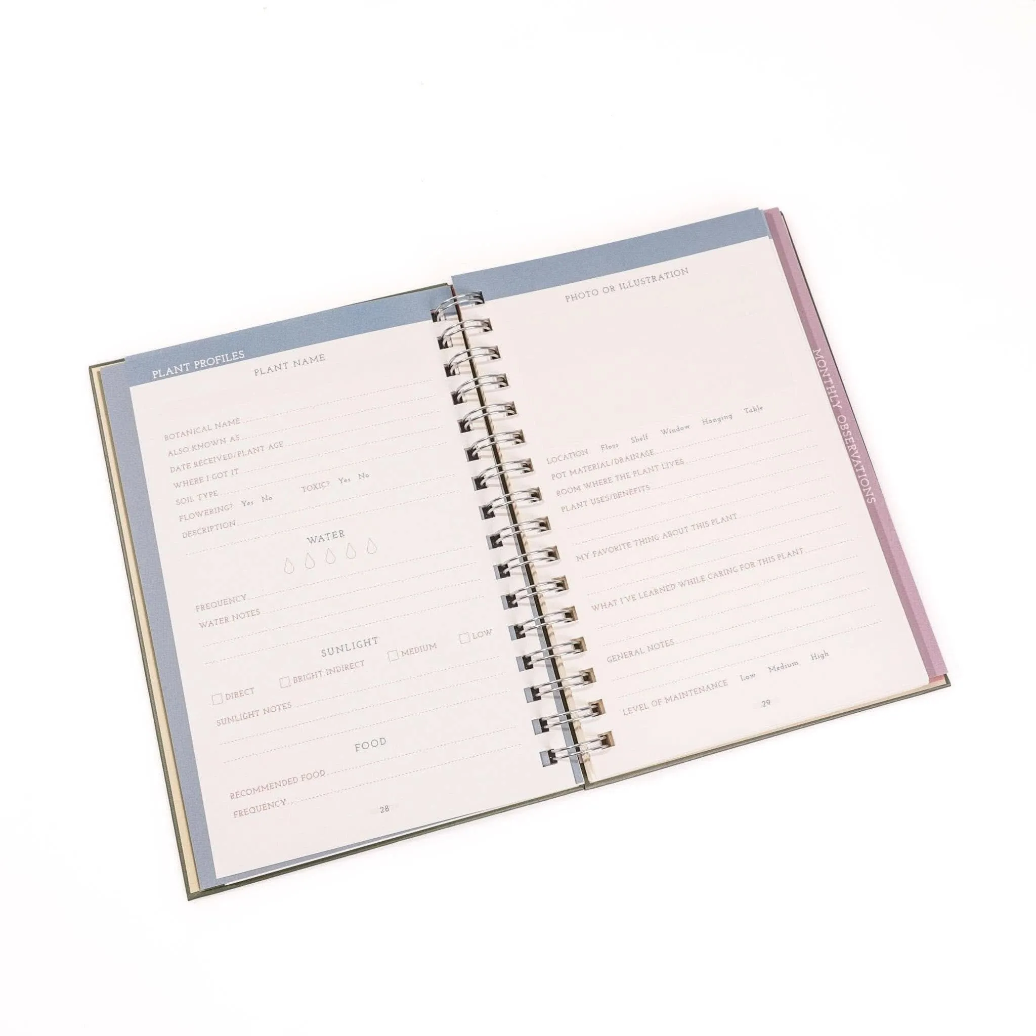 Green Vibes Only House Plant Journal