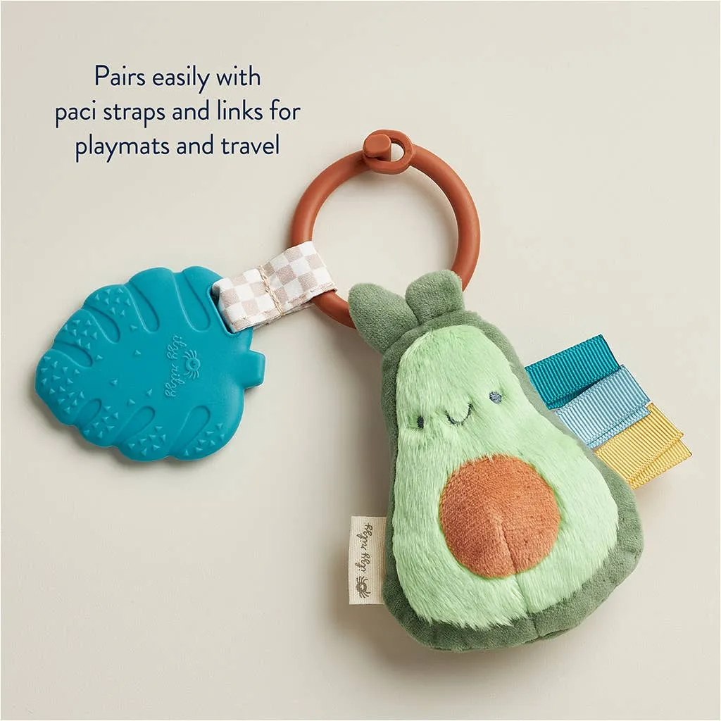 Itzy Pal™ Plush   Teether: Avocado
