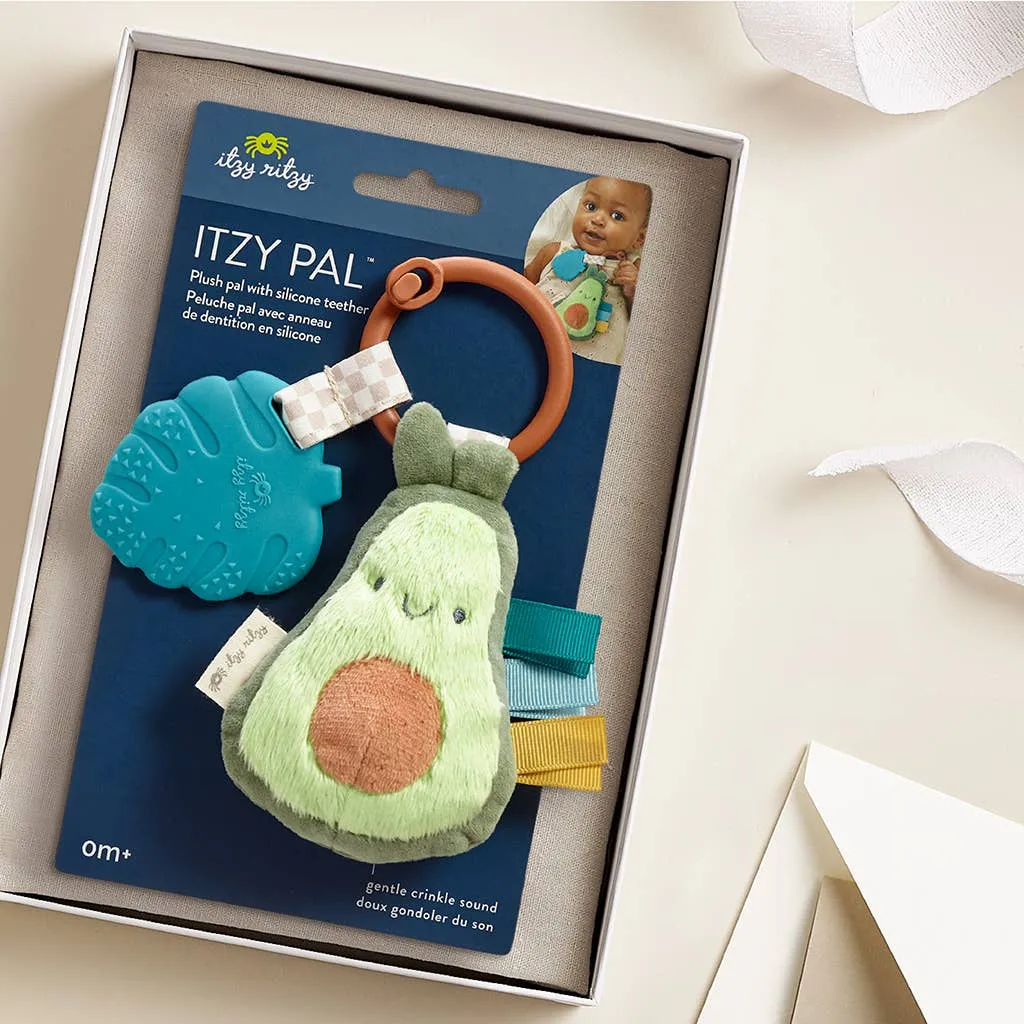 Itzy Pal™ Plush   Teether: Avocado