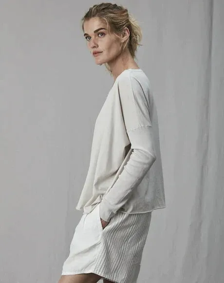 KristenseN Du Nord Long Sleeve Top in Jute