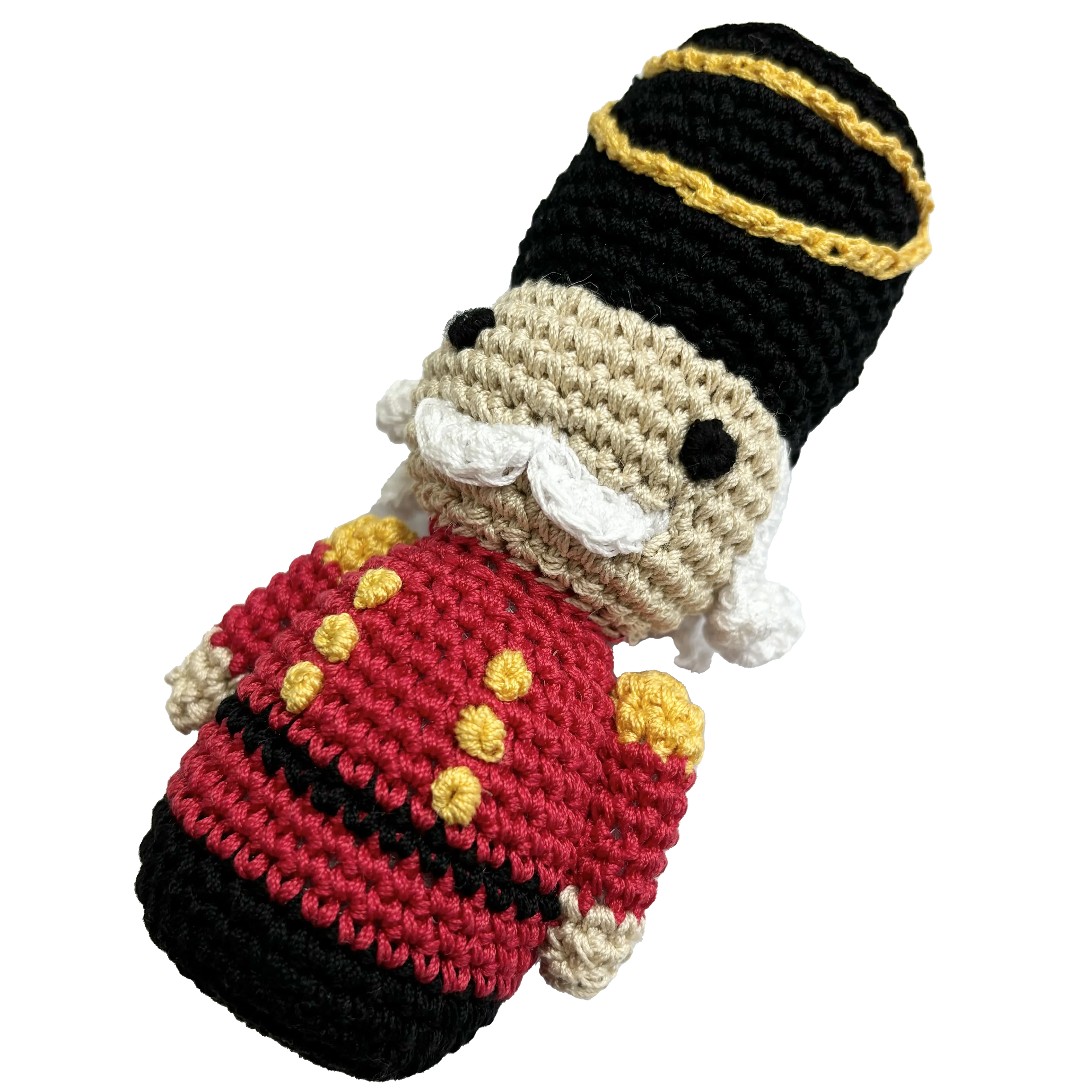 Nutcracker Crochet Toy