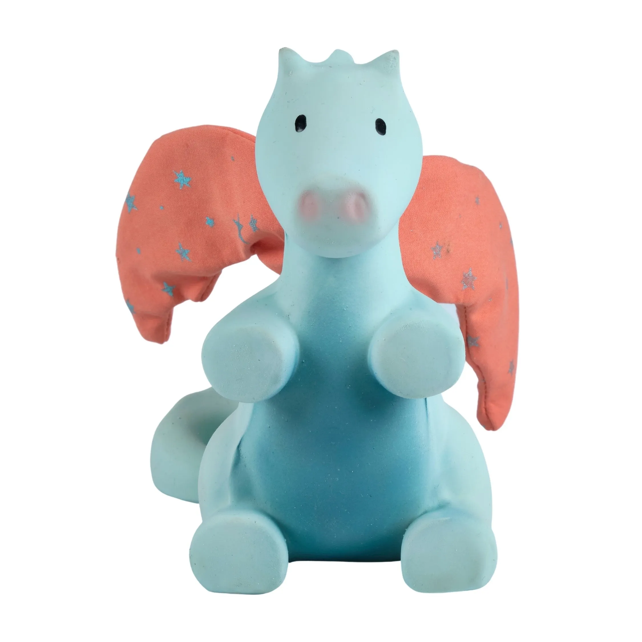 Sunrise Dragon Organic Rubber Baby Rattle