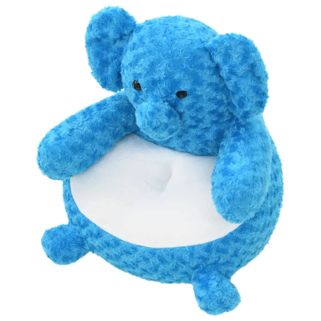 vidaXL Blue Elephant Cuddly Toy - Soft, Plush & Perfect for Kids