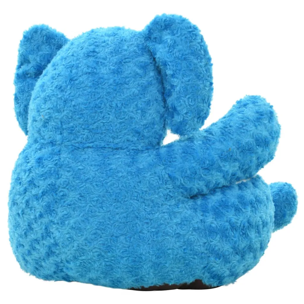 vidaXL Blue Elephant Cuddly Toy - Soft, Plush & Perfect for Kids