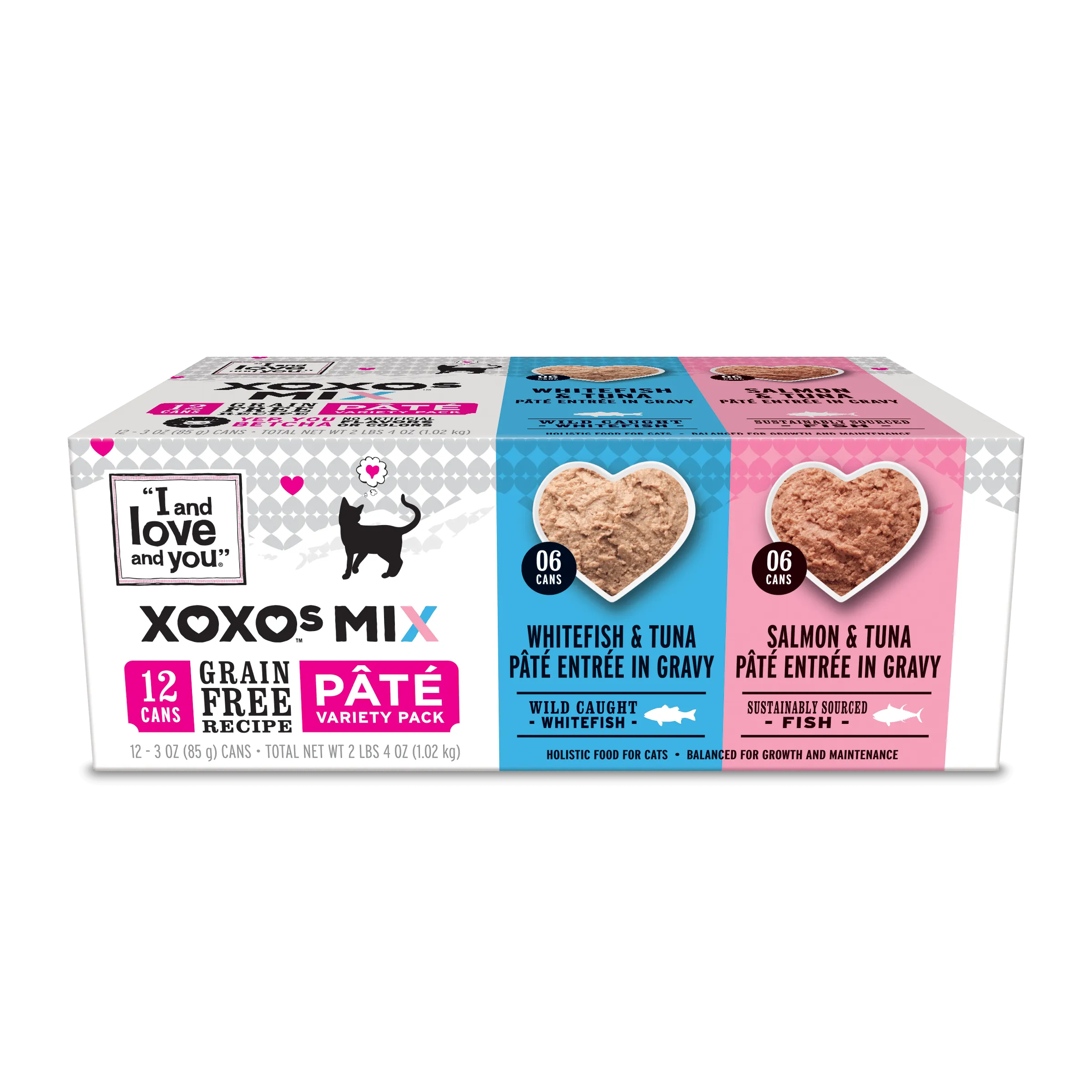 XOXOs Salmon &  Whitefish Pâté Variety Pack