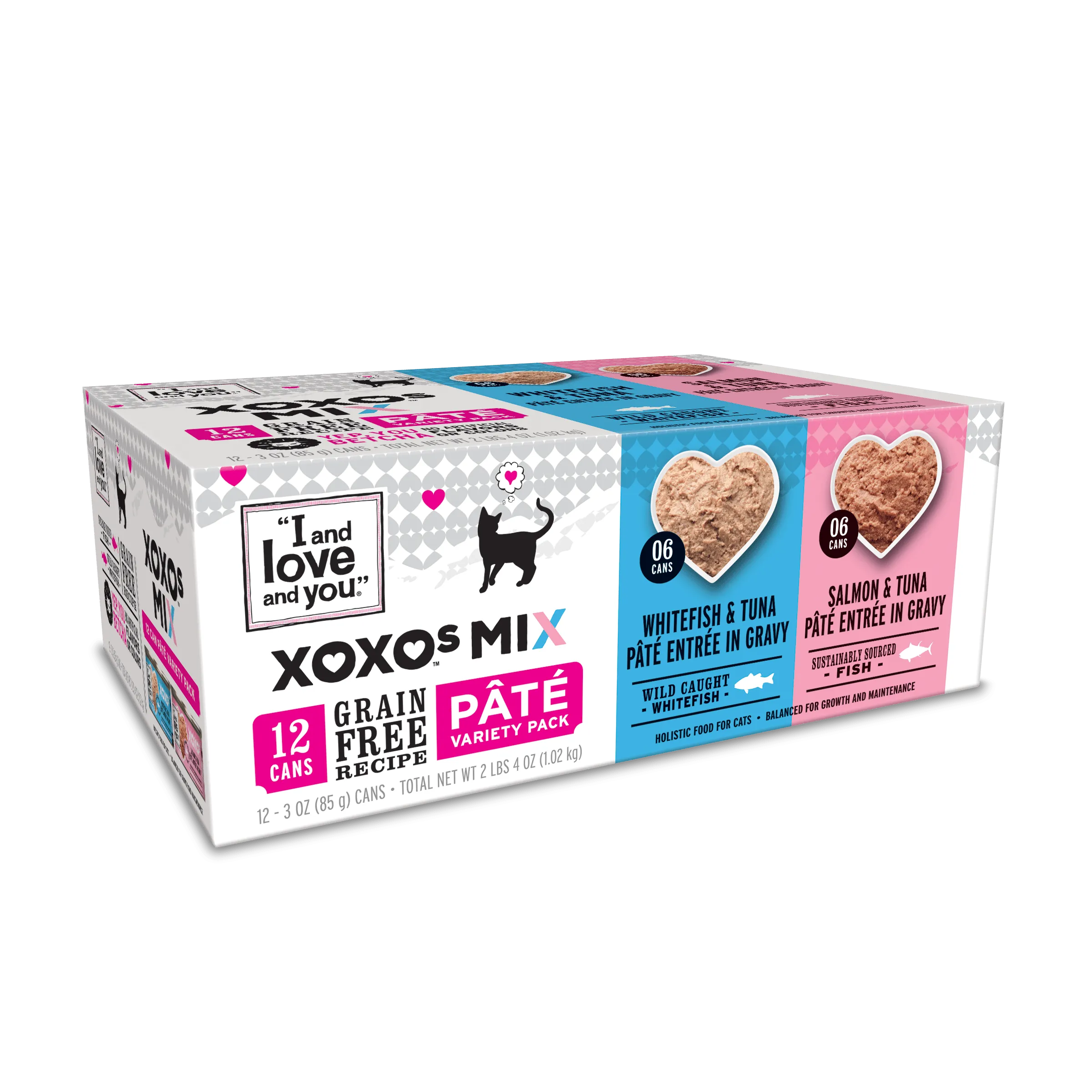 XOXOs Salmon &  Whitefish Pâté Variety Pack